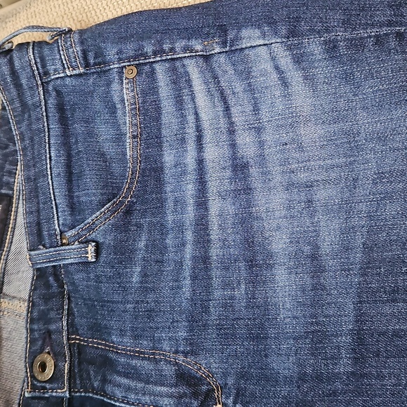 AG Adriano Goldschmied The Stevie Cuff Slim Straight Cuffed Jeans Women's 28 - Picture 12 of 13